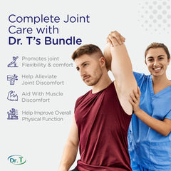 Dr. T Joint Support Supplement bottle for active joint care