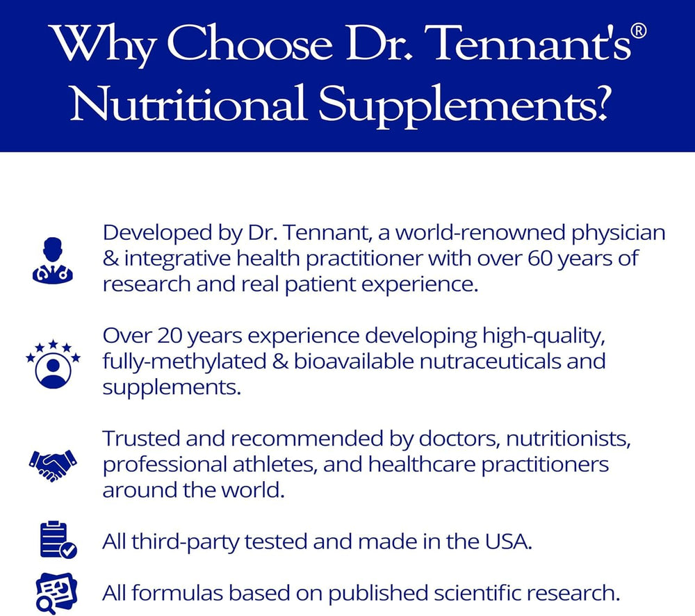 Family-friendly daily nutrition with Dr. Tennant's Restore vanilla powder