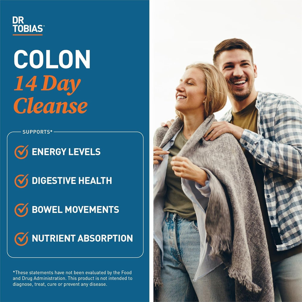 Close-up of Dr. Tobias Colon Cleanse capsules.