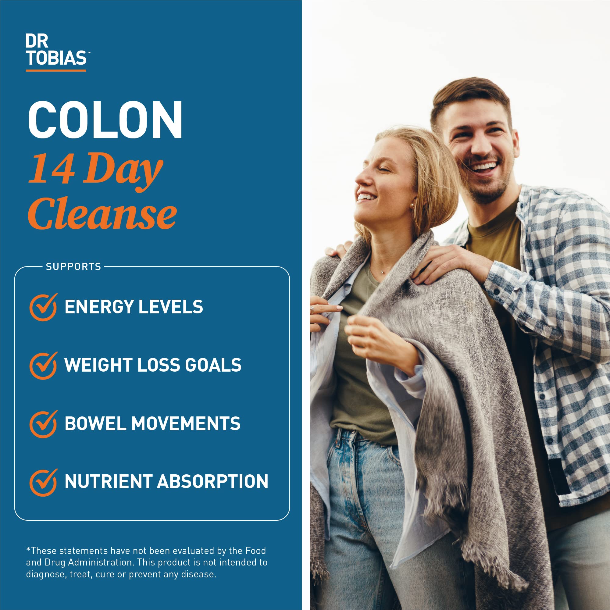 Dr. Tobias Colon Cleanse capsules closeup, easy daily use.