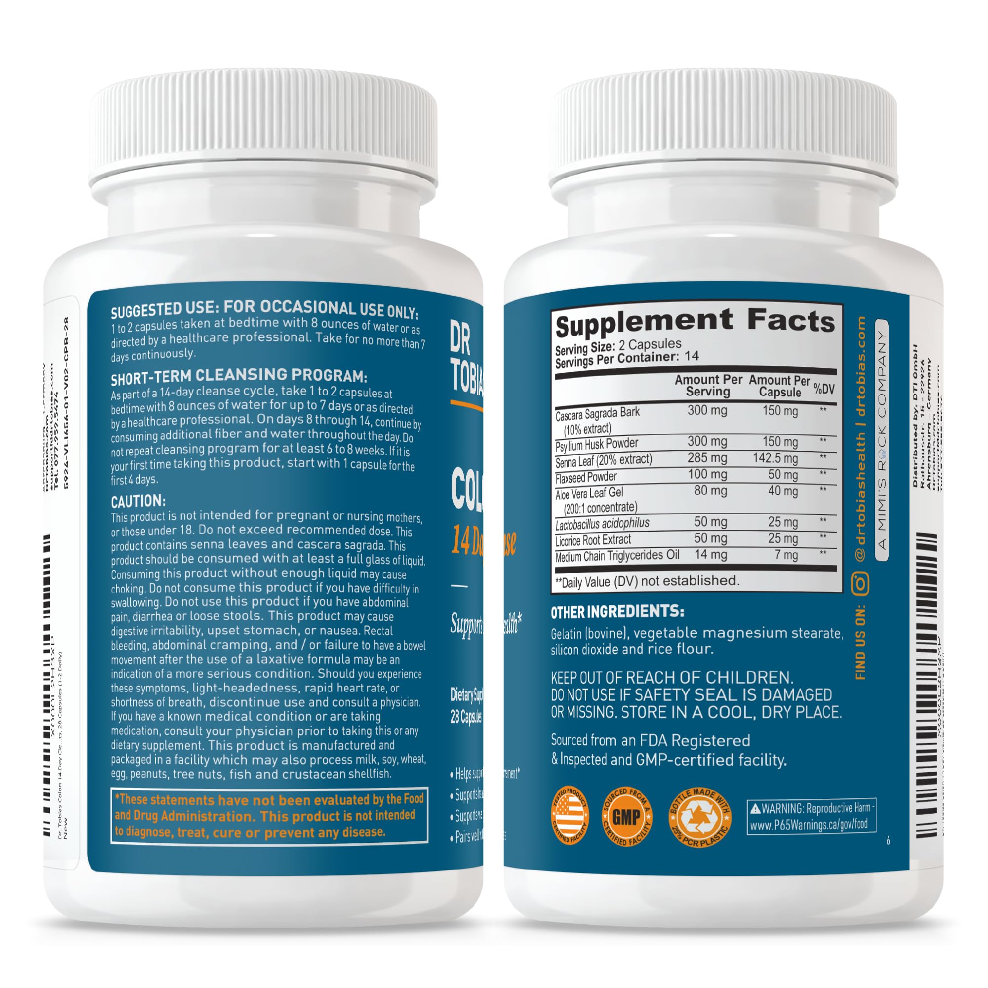 Probiotics blend included to help gut-friendly balance.