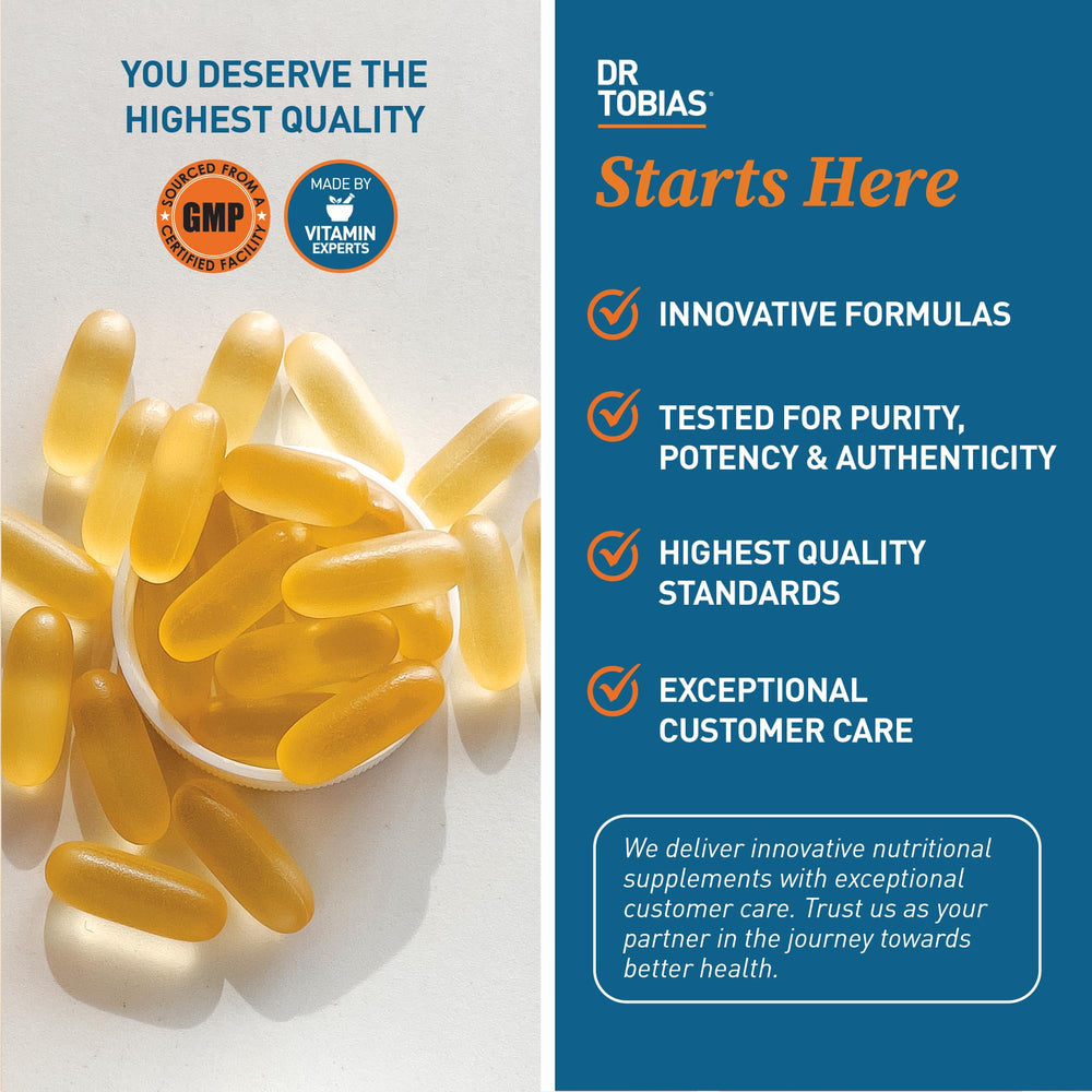 NSF Certified and USA-made Dr. Tobias Omega3 quality manufacturing