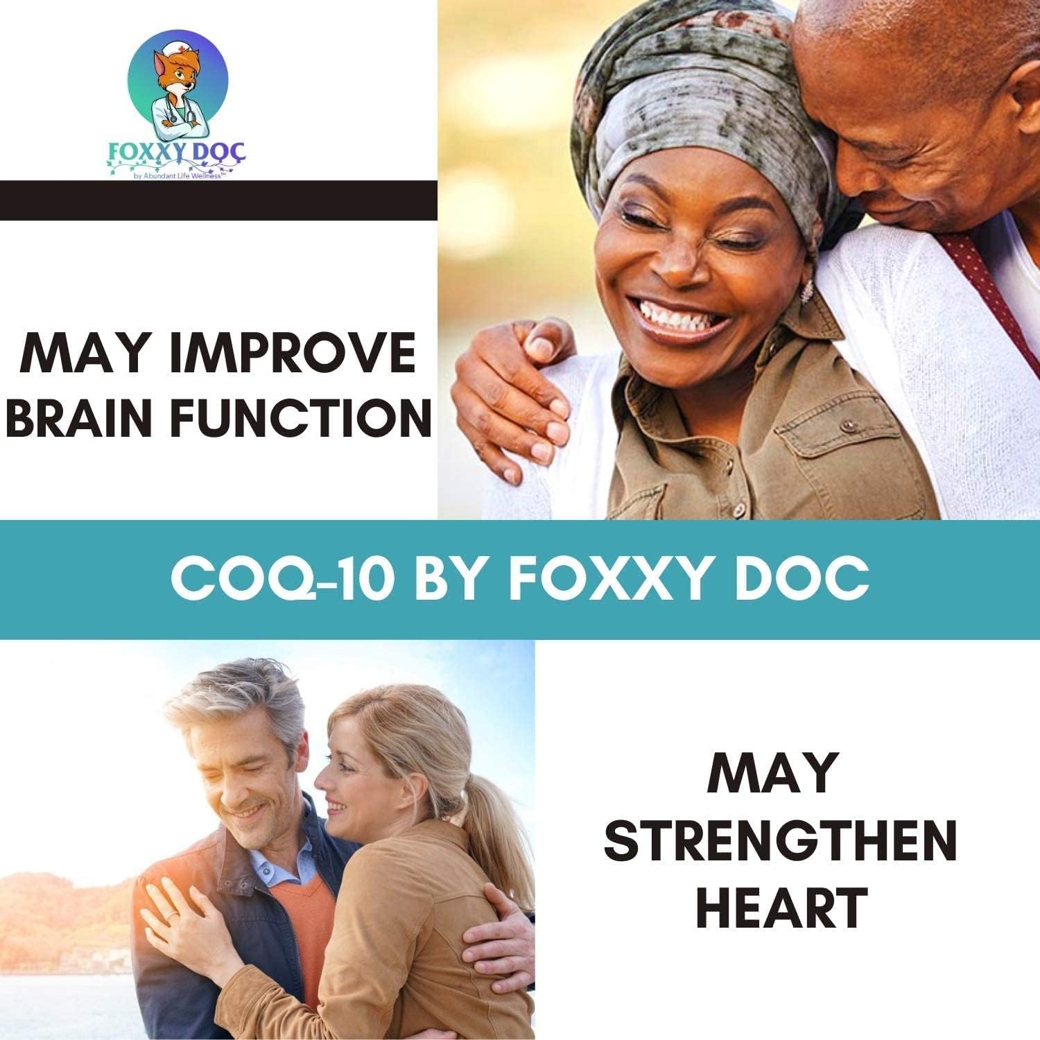 Dr. Valerie Nelson CoQ10 label close-up showing purity and non-GMO formula