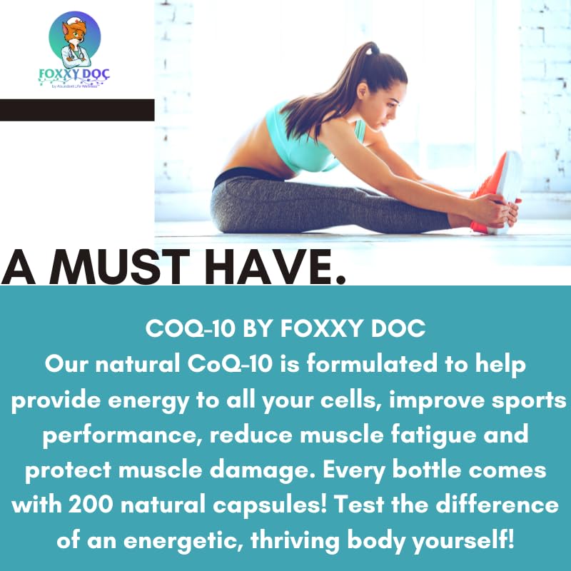 Dr. Valerie Nelson CoQ10 quick absorption graphic emphasizing potency