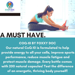 Dr. Valerie Nelson CoQ10 quick absorption graphic emphasizing potency