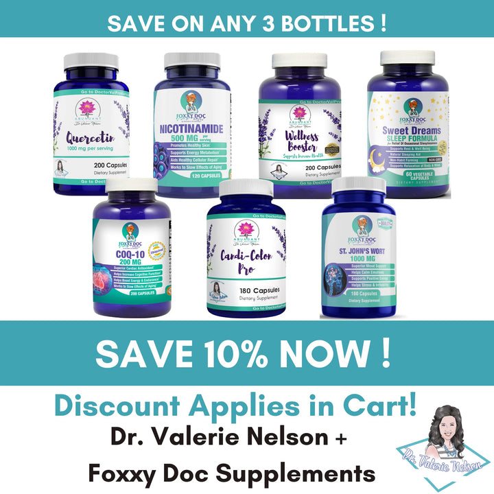 Back label closeup with dosage and usage guidance for Wellness Booster.