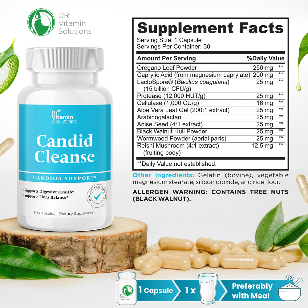 DR VITAMIN SOLUTIONS Candid Cleanse daily-use scene in a bright morning routine.