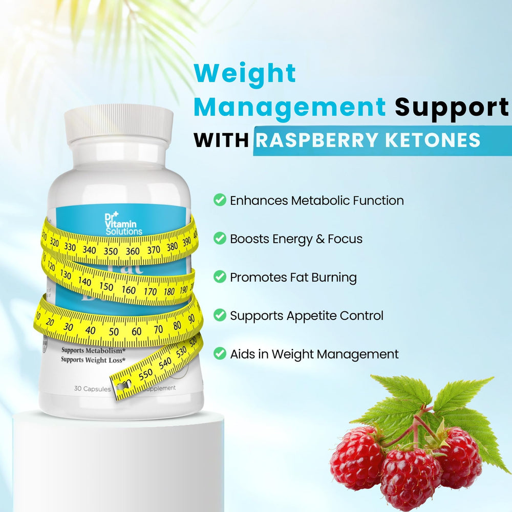 DR VITAMIN SOLUTIONS African mango image hints at satiety support.