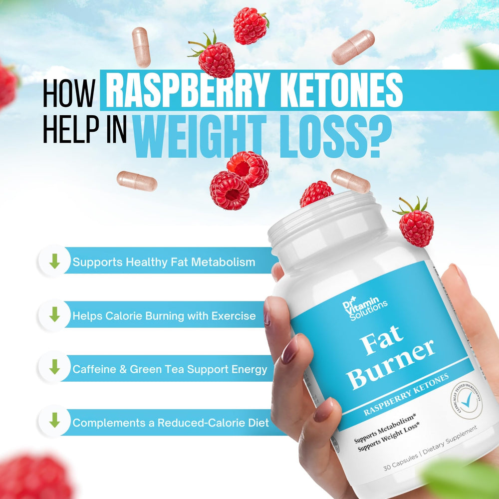 DR VITAMIN SOLUTIONS caffeine-boost capsule for daytime energy focus.