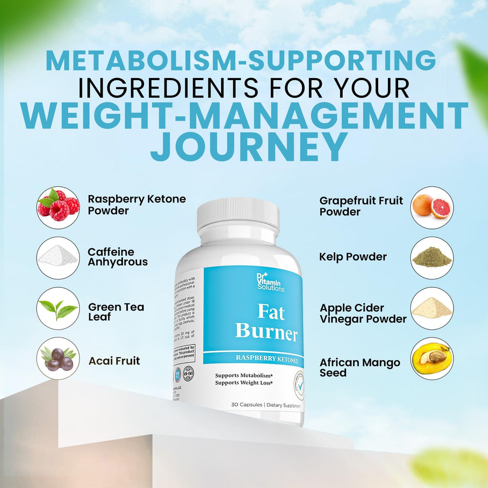 DR VITAMIN SOLUTIONS green tea capsules providing morning energy support.