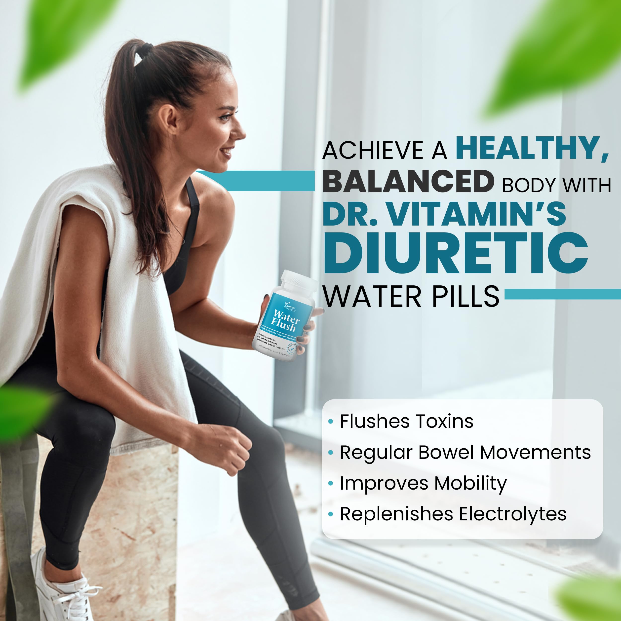 DR VITAMIN SOLUTIONS electrolyte balance information on the bottle