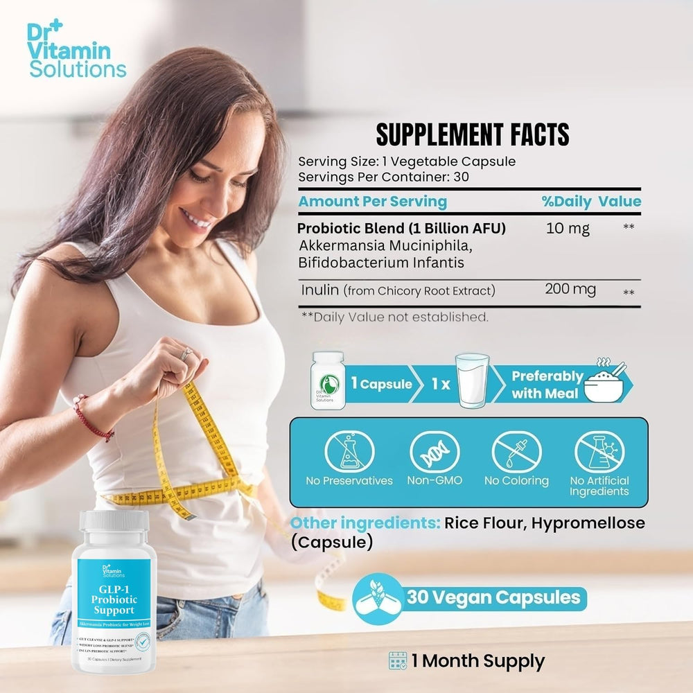 Daily routine icon for DR VITAMIN SOLUTIONS GLP-1 Probiotic Support