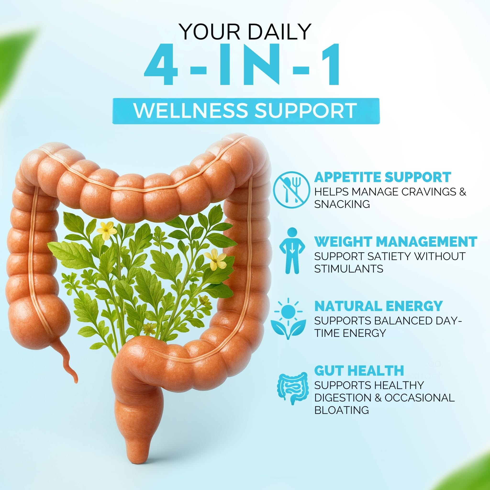 Compact travel-friendly DR VITAMIN SOLUTIONS GLP-1 Probiotic Support bottle
