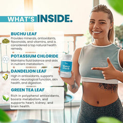 DR VITAMIN SOLUTIONS ingredients list label highlighting green tea and cranberry