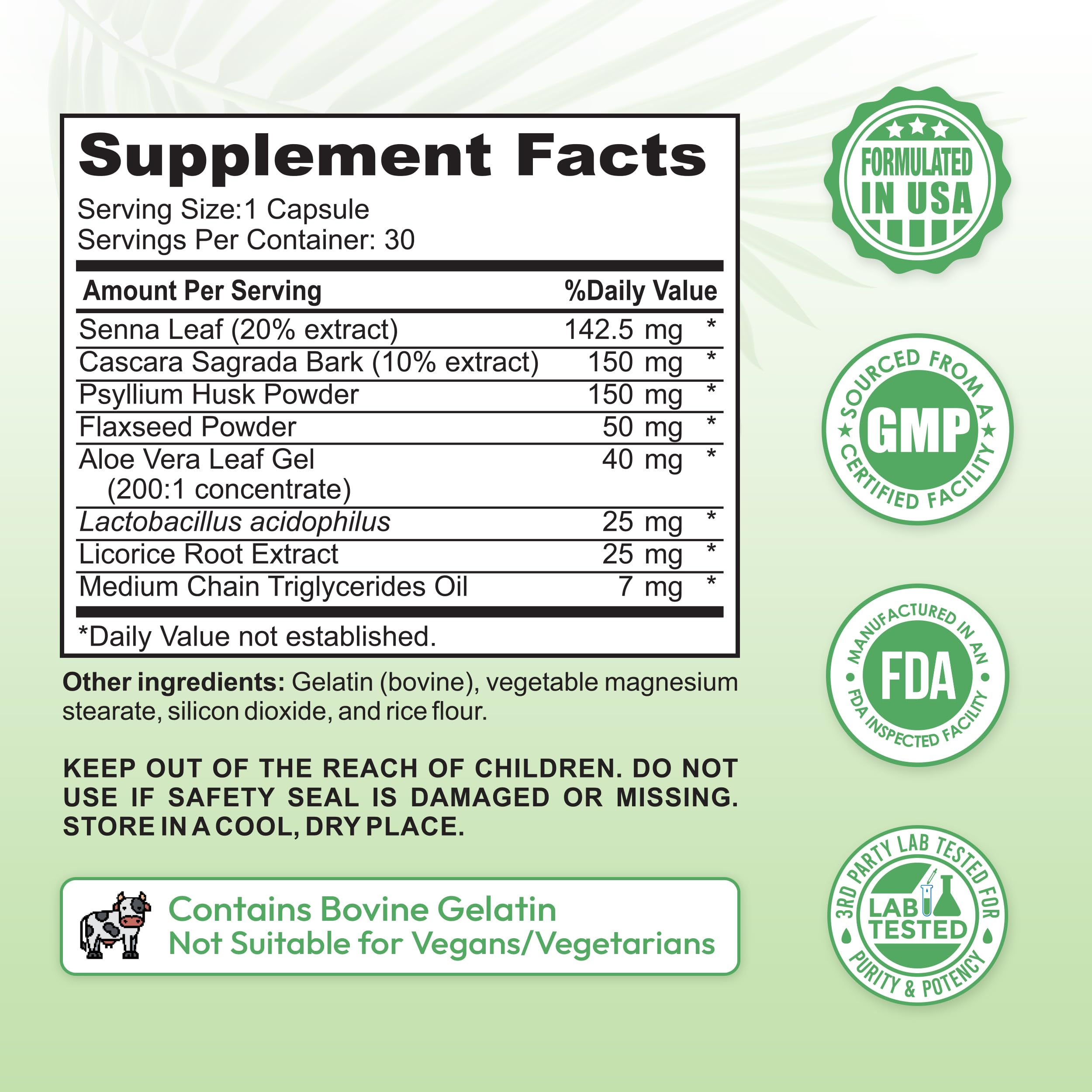 Dr Vitz capsules closeup showing easy to swallow daily supplement.