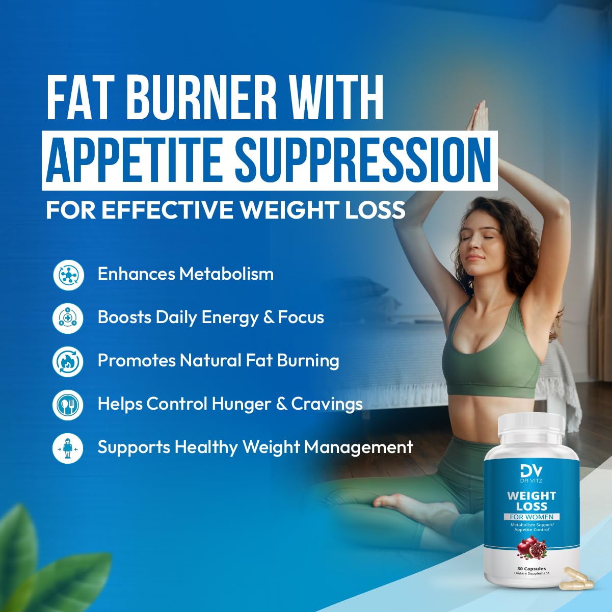 Dr Vitz weight loss pills feature chromium for mineral support