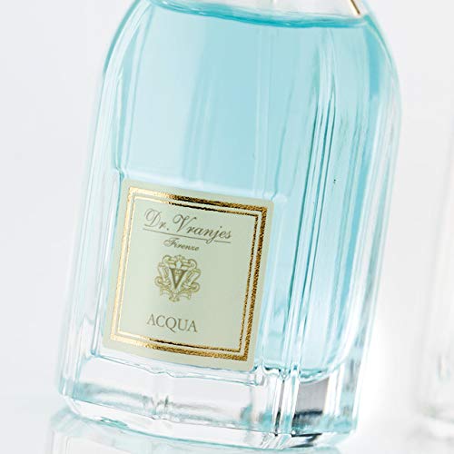 Dr. Vranjes Acqua Crystal diffuser corner display emphasizes premium craftsmanship.