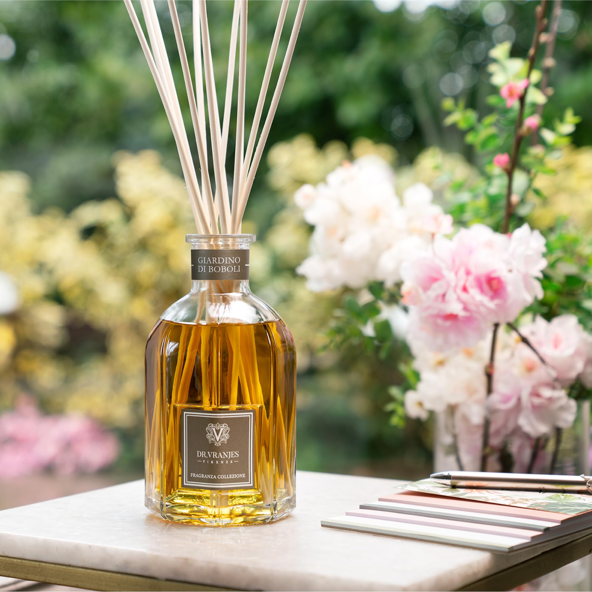 Dr. Vranjes Giardino di Boboli garden-inspired scent evokes Florence's green oasis.