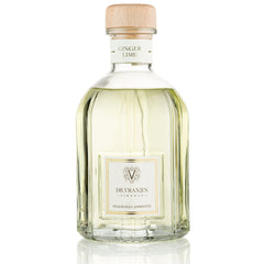Dr. Vranjes Ginger and Lime crystal diffuser bottle releasing a balanced aroma for spaces.