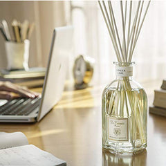Interior vial glow hints at concentrated freshness of the Ginger Lime blend.