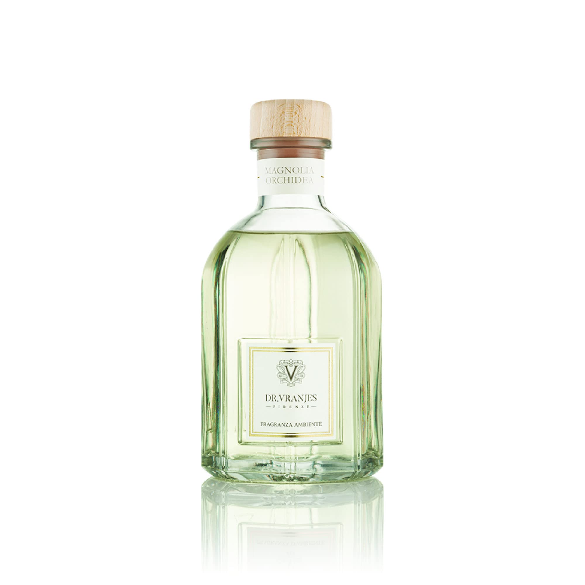 Dr. Vranjes Magnolia Orchidea diffuser bottle 250ml enriching spaces with floral notes.