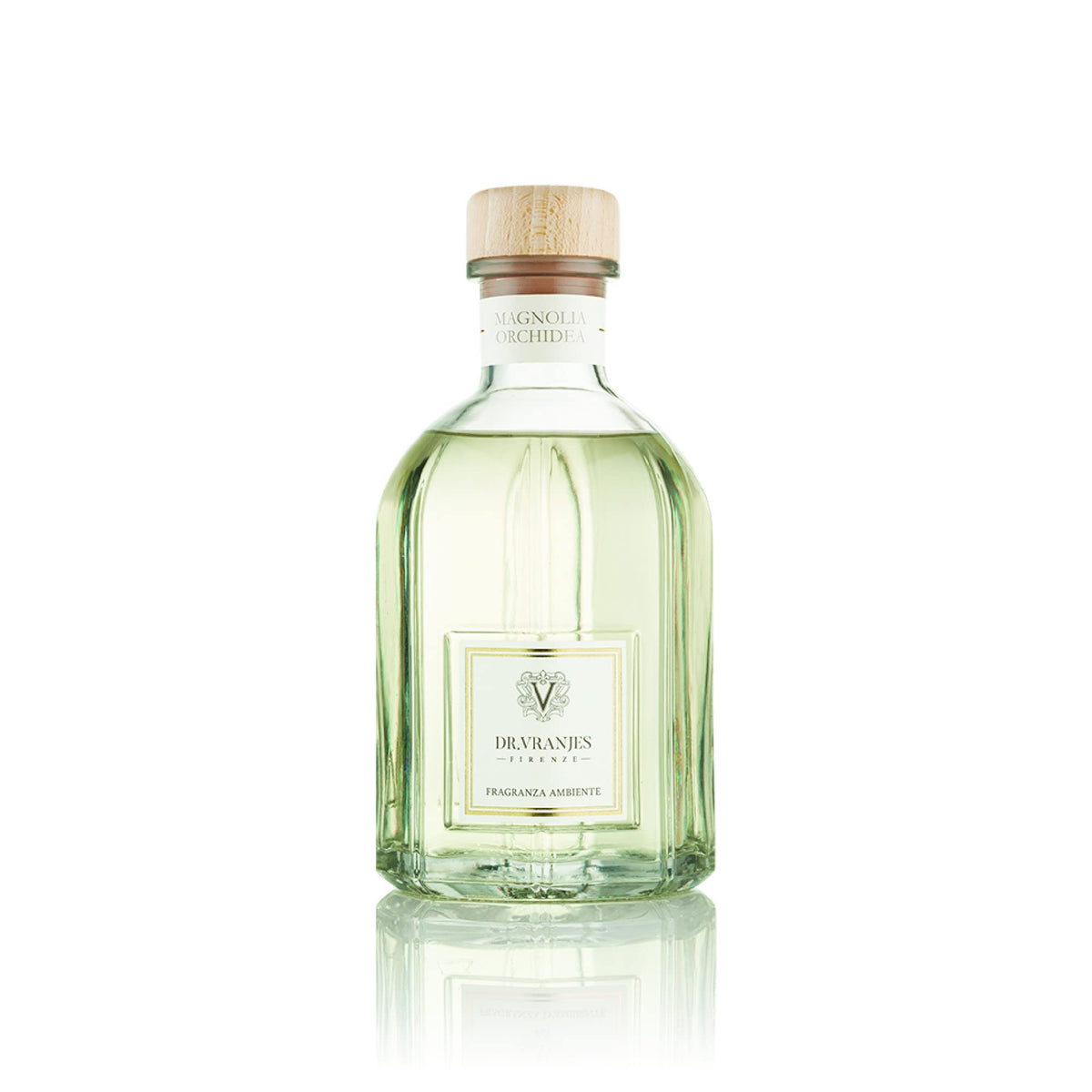 Dr. Vranjes Magnolia Orchidea diffuser bottle 250ml enriching spaces with floral notes.