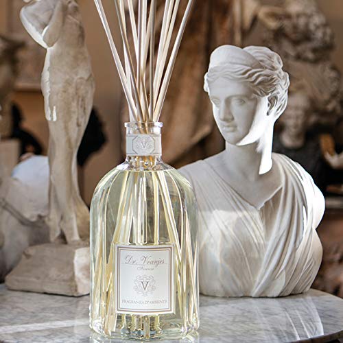 Dr. Vranjes Magnolia Orchidea diffuser closeup highlights premium bottle design.