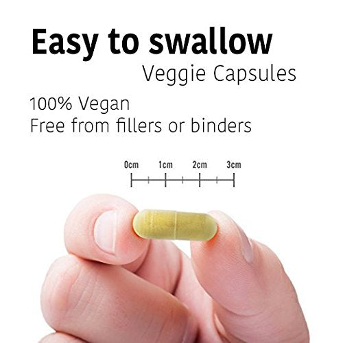 DR WAKDE'S KARANJA vegetarian-capsules conveys a 60-capsule bottle ideal for vegan routines.
