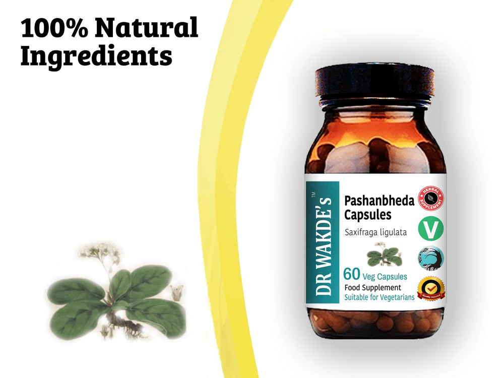 Vegan-friendly herbal capsules from DR WAKDE'S.