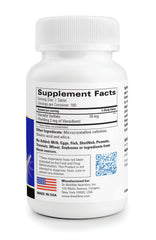 Dr WellMe Vanadyl Sulfate label close-up showing clean, non-GMO formula