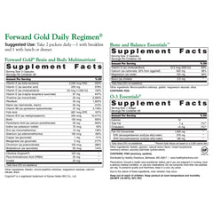 DR.WHITAKER Forward Gold daily packets simplify nutrient timing during busy mornings.