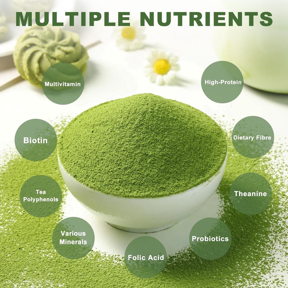 DR YES Smooth matcha powder ready for smoothies and recipes