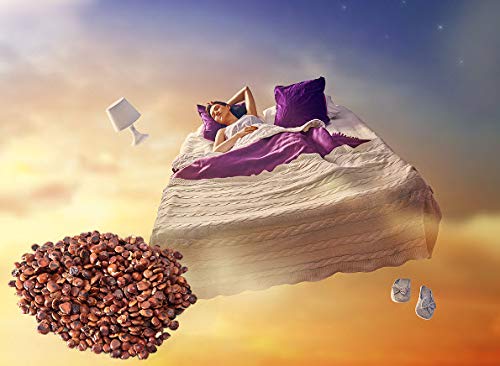 Poured capsules ready for a bedtime dose of two to four.