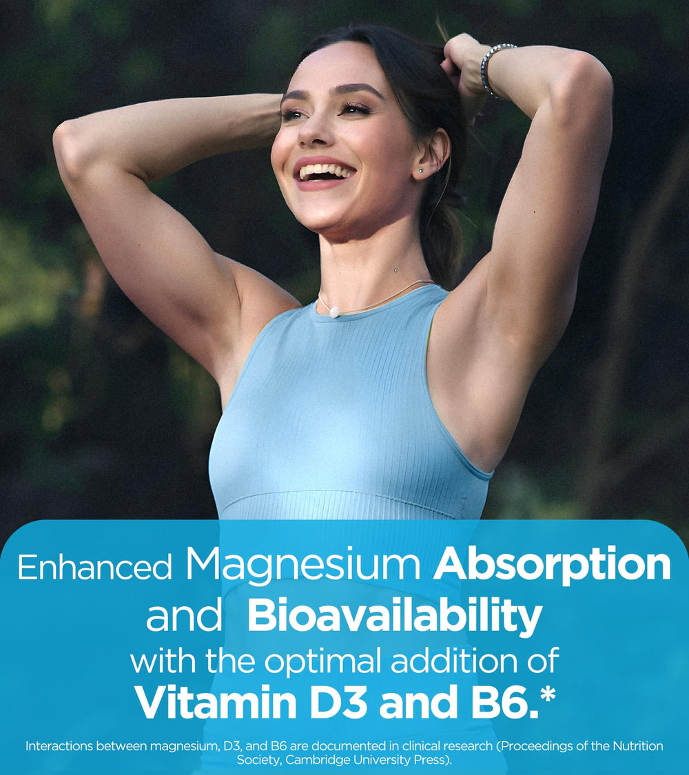 Dralot D3 and B6 added formula image illustrates enhanced magnesium utilization