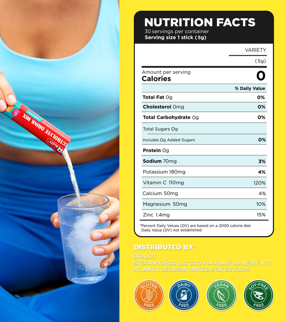 Dralot Juicy Splash vegan and gluten-free formula supports diverse diets.