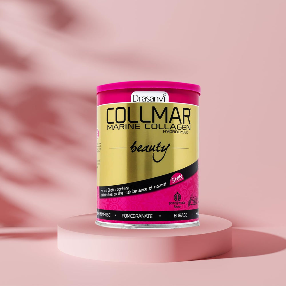 Gluten-free badge shown on COLLMAR Beauty packaging for dietary comfort.