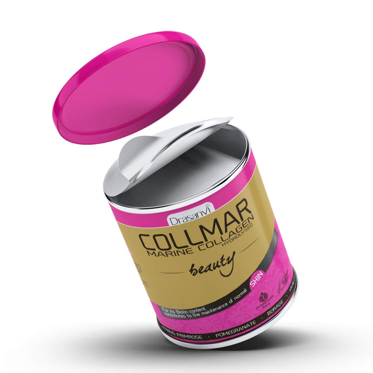 Vitamin C feature in COLLMAR Beauty supports collagen usage and glow.