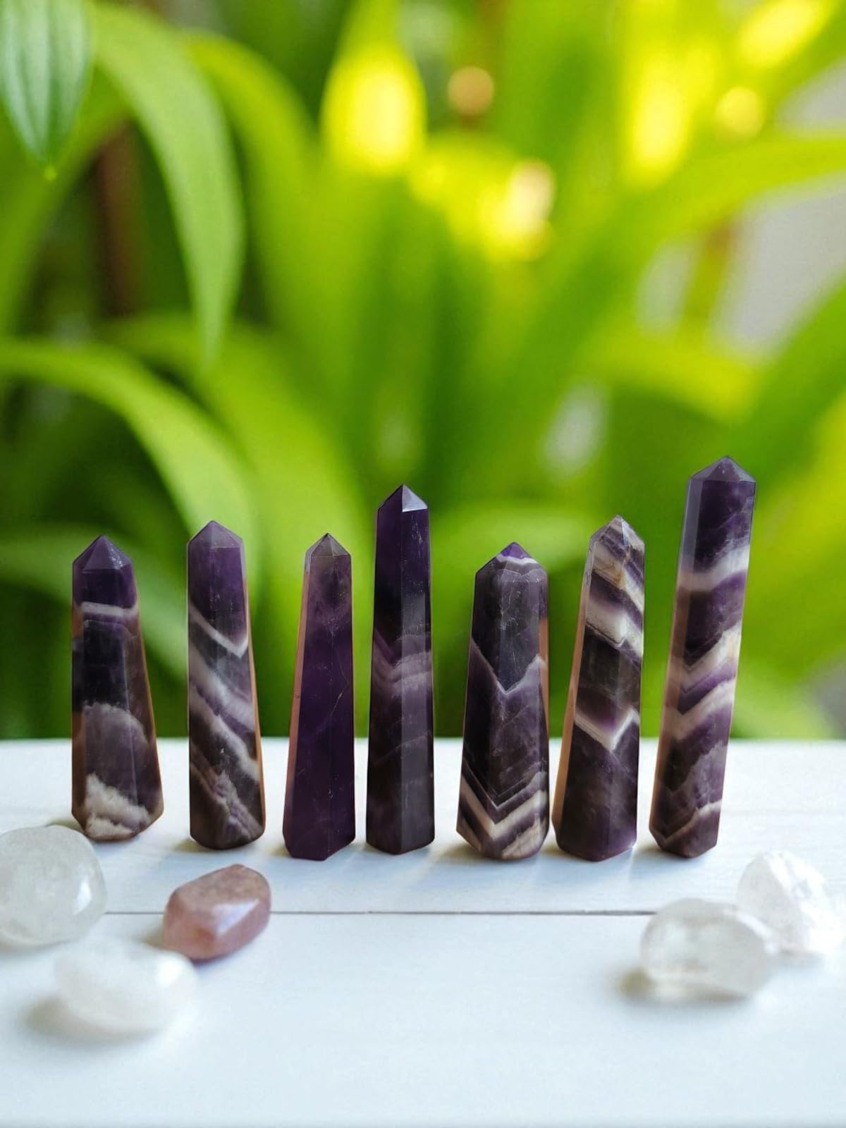 Dream Amethyst display setup creates serene home energy