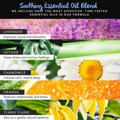 Mist on pillow from Dream Elements Calming Pillow Spray for sleep