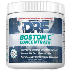 DR.F Boston C Concentrate bottle cap close-up for easy dispensing