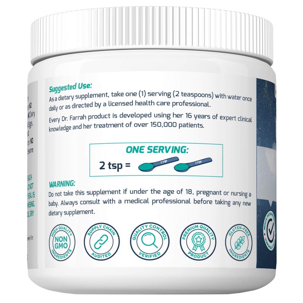 DR.F Boston C Concentrate label details showing ingredients and clean-label appeal