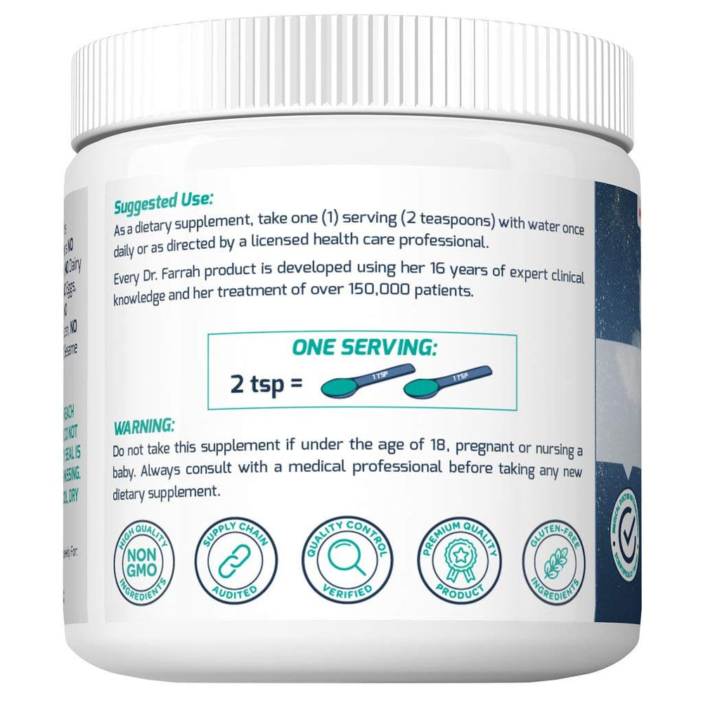 DR.F Boston C Concentrate label details showing ingredients and clean-label appeal