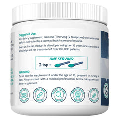 DR.F Boston C Concentrate label details showing ingredients and clean-label appeal