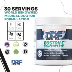 DR.F Boston C Concentrate mineral blend close-up highlighting mineral-rich formulation