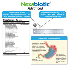 DrFormulas Nexabiotic 23 packaging box signaling safety and quality.