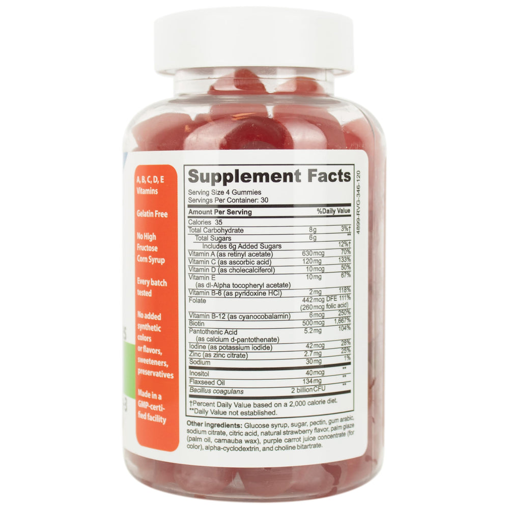 DrFormulas Nexabiotic Gummies kids serving with tasty bite-sized vitamins for daily routines.