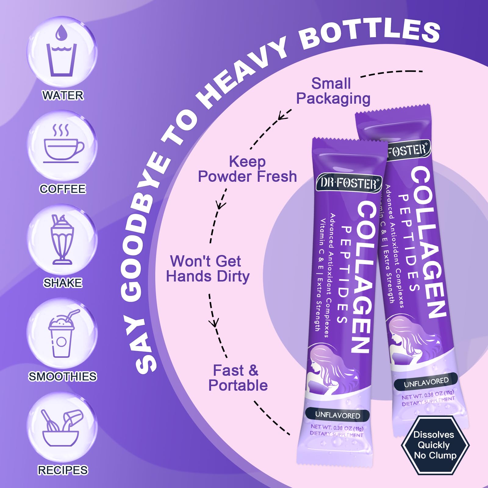 DRFOSTER 30-stick pack highlights portability for daily routines