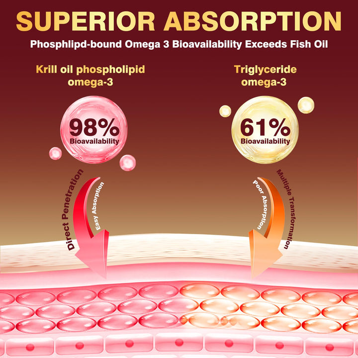 DRFOSTER Krill Oil with astaxanthin for natural antioxidant protection.