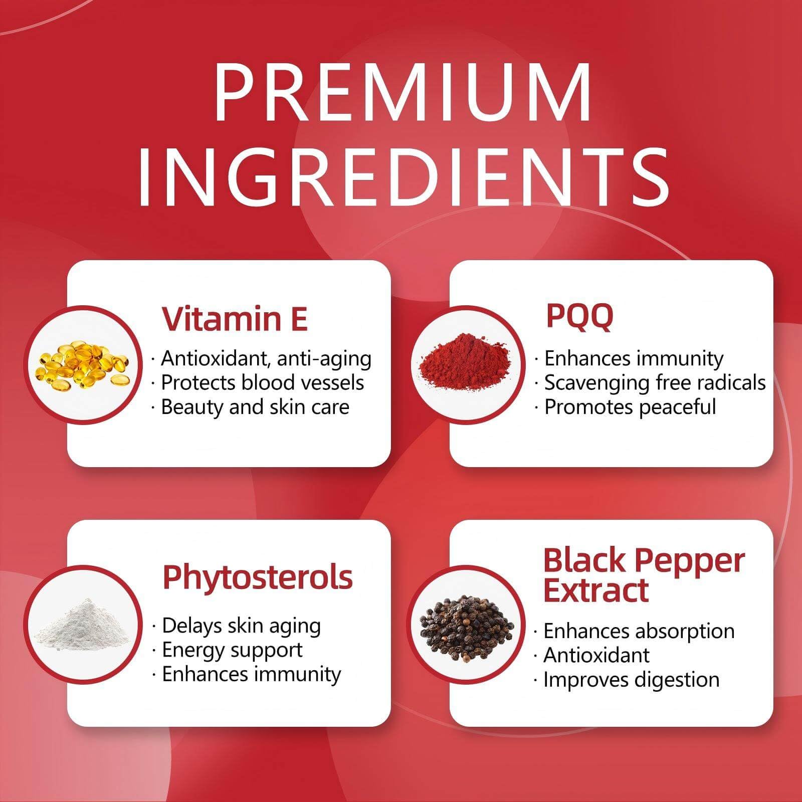 DRFOSTER CoQ10 ubiquinol with black pepper for better absorption