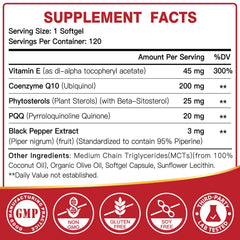 DRFOSTER CoQ10 ubiquinol softgels designed for enhanced bioavailability